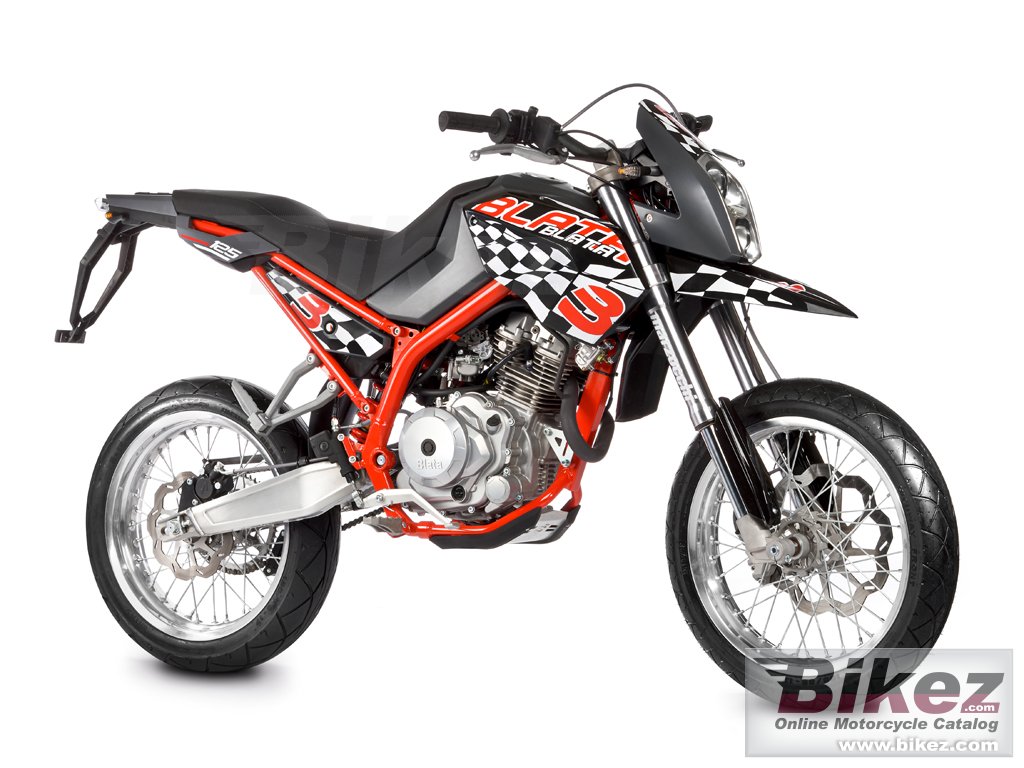 Big Blata motard 125 bxm picture and wallpaper from Bikez.com